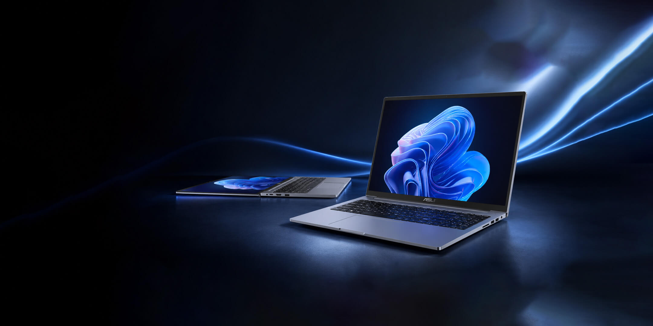 ASIJ TK-161 laptops displayed open and flat